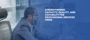 Strengthening capacity